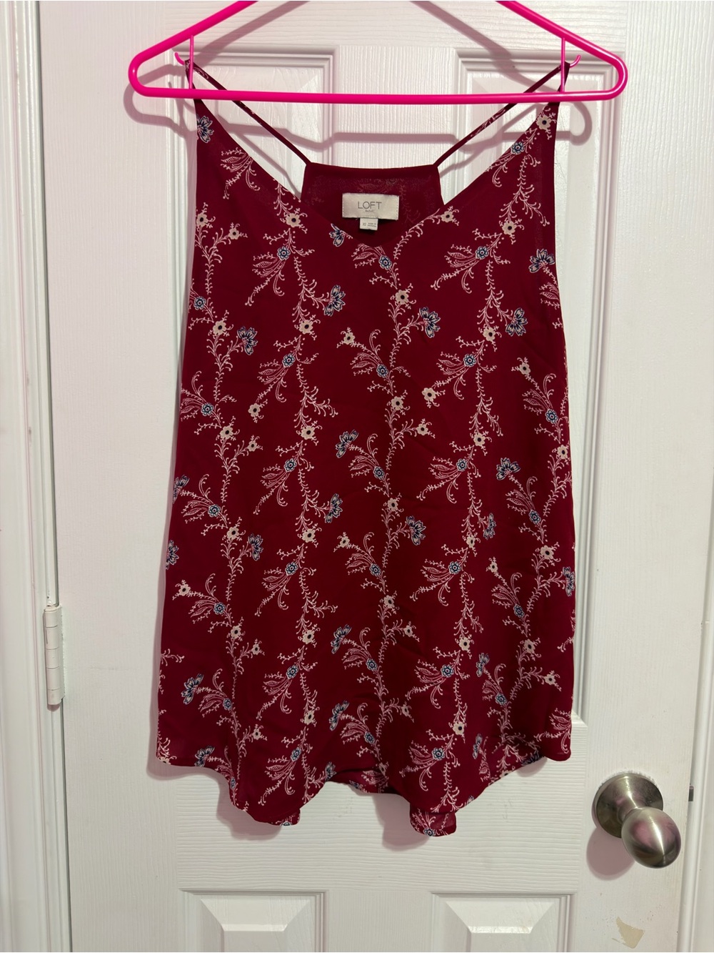 LOFT Outlet Floral Cami Tank Top - Size XS